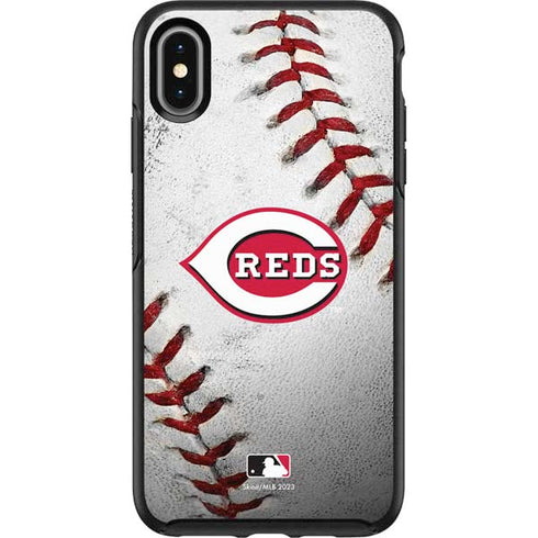 MLB Cincinnati Reds Game Ball Otterbox Symmetry iPhone Skin