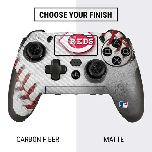 MLB Cincinnati Reds Game Ball PlayStation Scuf Vantage 2 Controller Skin