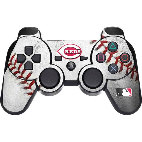 MLB Cincinnati Reds Game Ball PS3 Dual Shock wireless controller Skin