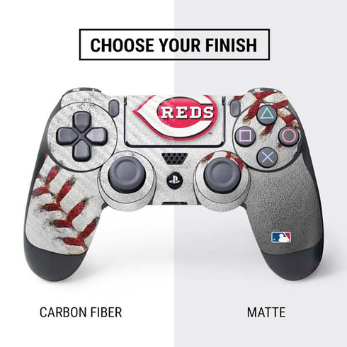 MLB Cincinnati Reds Game Ball PS4 Controller Skin