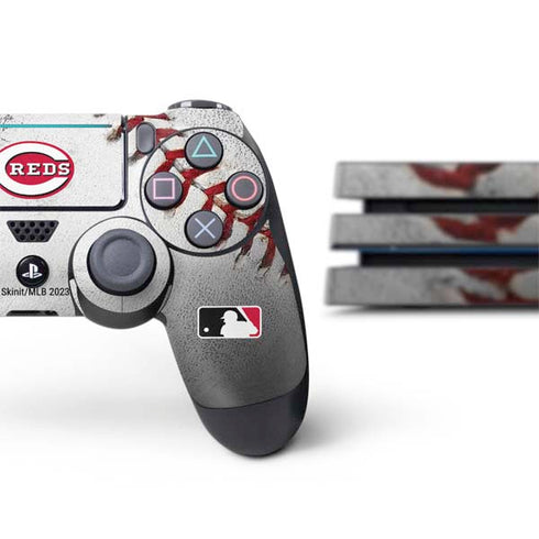 MLB Cincinnati Reds Game Ball PS4 Pro Bundle Skin