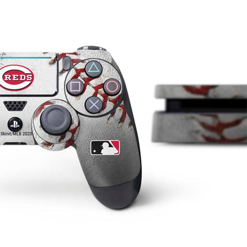 MLB Cincinnati Reds Game Ball PS4 Slim Bundle Skin