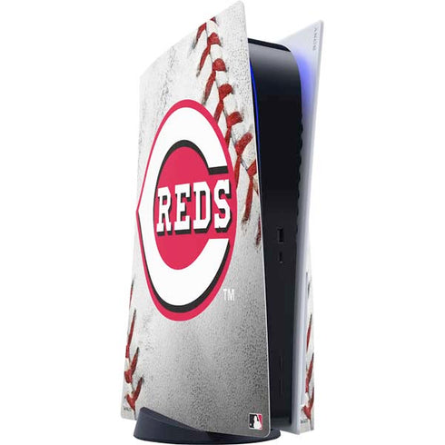 MLB Cincinnati Reds Game Ball PS5 Console Skin