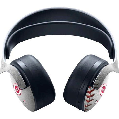 MLB Cincinnati Reds Game Ball PULSE 3D Wireless Headset for PS5 Skin