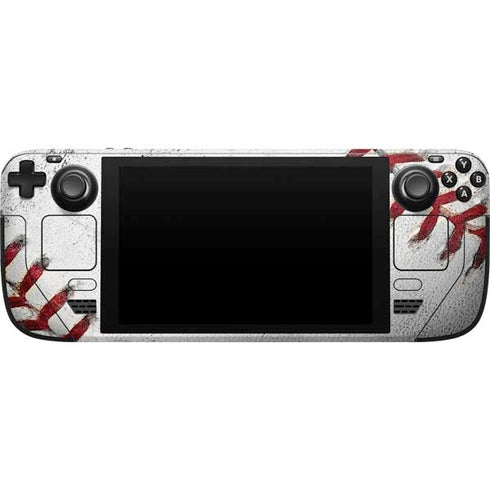 MLB Cincinnati Reds Game Ball Steam Deck Handheld Gaming Computer Skin