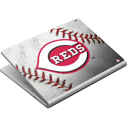 MLB Cincinnati Reds Game Ball Surface Book Skin