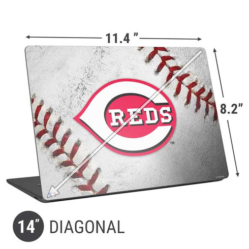 MLB Cincinnati Reds Game Ball Universal Laptop 14in (11.4 x 8.2in) Skin