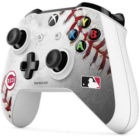 MLB Cincinnati Reds Game Ball Xbox One S All-Digital Edition Bundle Skin