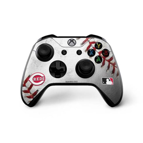 MLB Cincinnati Reds Game Ball Xbox One X Controller Skin