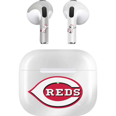 MLB Cincinnati Reds Home Jersey Apple AirPods (3rd Gen 2021) Skin