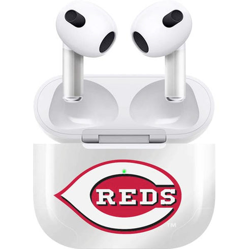 MLB Cincinnati Reds Home Jersey Apple AirPods (3rd Gen 2021) Skin