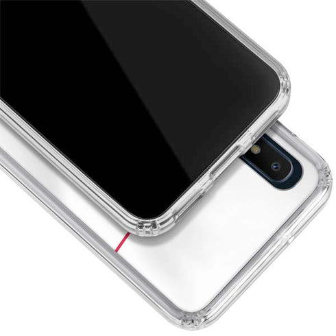 MLB Cincinnati Reds Home Jersey Galaxy A10e Clear Case