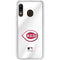 MLB Cincinnati Reds Home Jersey Galaxy A20 Clear Case