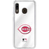 MLB Cincinnati Reds Home Jersey Galaxy A20 Clear Case