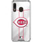 MLB Cincinnati Reds Home Jersey Galaxy A30 Clear Case