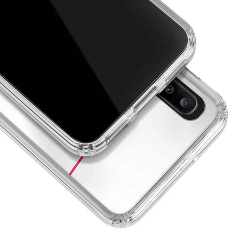 MLB Cincinnati Reds Home Jersey Galaxy A30 Clear Case