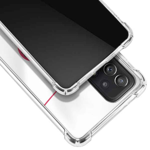 MLB Cincinnati Reds Home Jersey Galaxy A52 5G Clear Case
