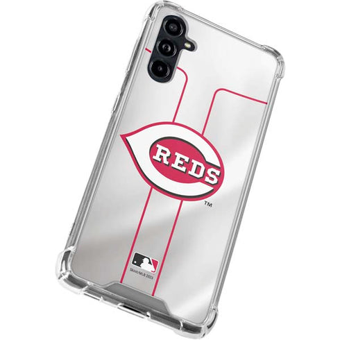 MLB Cincinnati Reds Home Jersey Galaxy A54 5G Clear Case