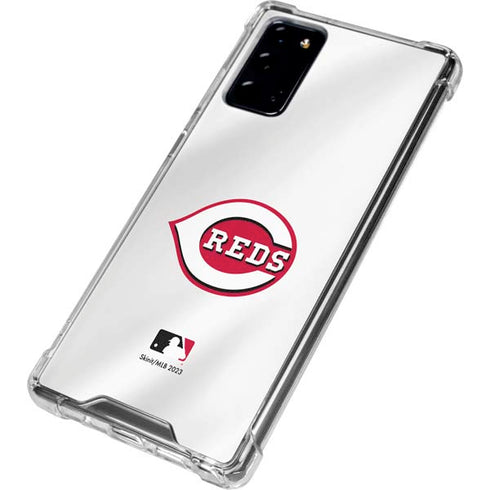 MLB Cincinnati Reds Home Jersey Galaxy Note20 5G Clear Case