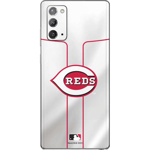 MLB Cincinnati Reds Home Jersey Galaxy Note20 5G Skin