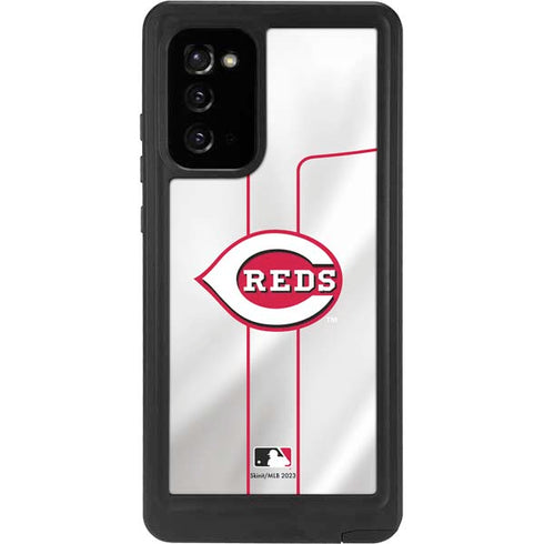 MLB Cincinnati Reds Home Jersey Galaxy Note20 5G Waterproof Case