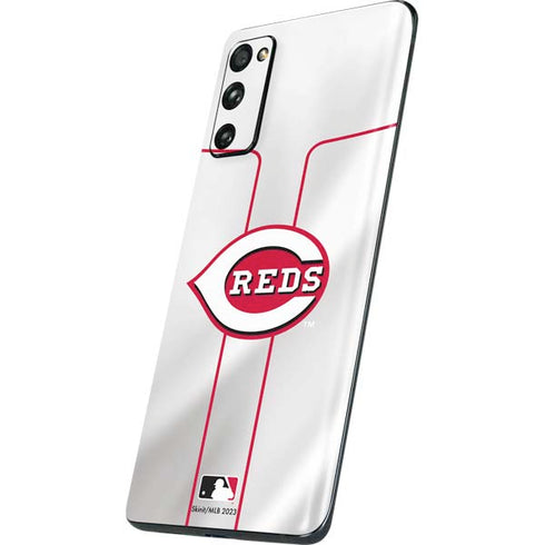 MLB Cincinnati Reds Home Jersey Galaxy S20 Fan Edition Skin
