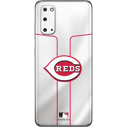 MLB Cincinnati Reds Home Jersey Galaxy S20 Skin