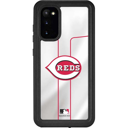 MLB Cincinnati Reds Home Jersey Galaxy S20 Waterproof Case