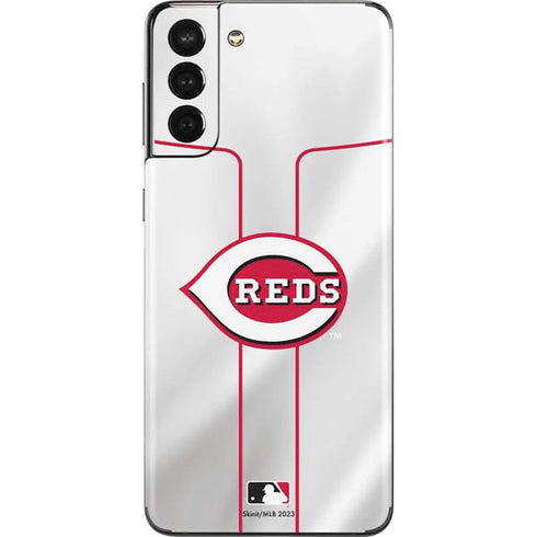MLB Cincinnati Reds Home Jersey Galaxy S21 Plus 5G Skin