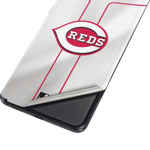 MLB Cincinnati Reds Home Jersey Galaxy S21 Ultra 5G Skin