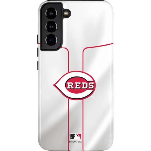 MLB Cincinnati Reds Home Jersey Galaxy S22 Plus Pro Case