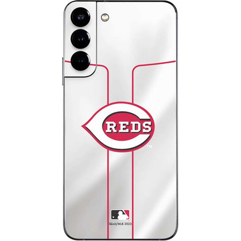 MLB Cincinnati Reds Home Jersey Galaxy S22 Plus Skin