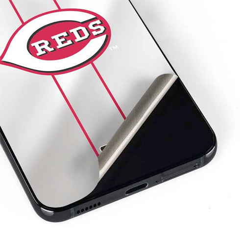MLB Cincinnati Reds Home Jersey Galaxy S22 Skin