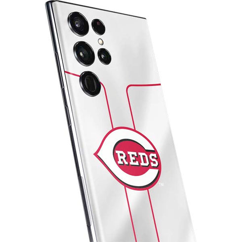 MLB Cincinnati Reds Home Jersey Galaxy S22 Ultra Skin