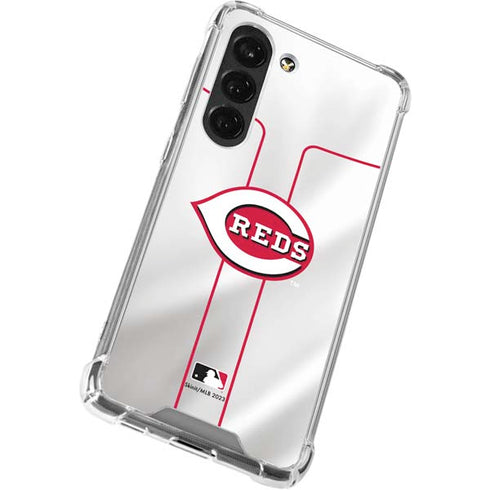 MLB Cincinnati Reds Home Jersey Galaxy S23 Clear Case