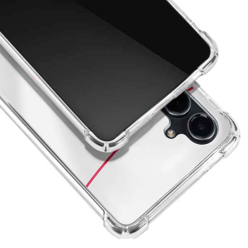 MLB Cincinnati Reds Home Jersey Galaxy S23 FE Clear Case