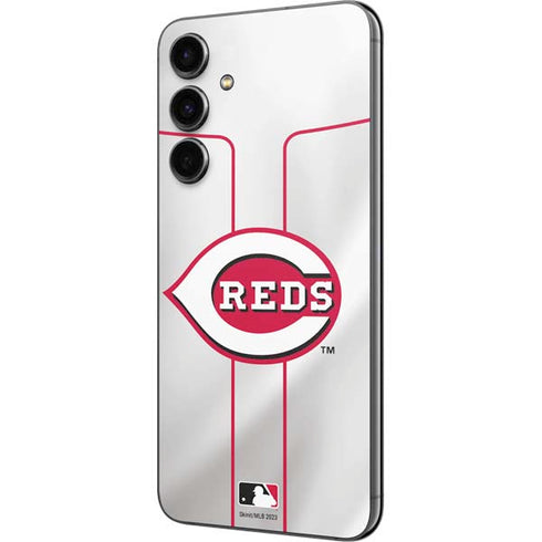 MLB Cincinnati Reds Home Jersey Galaxy S23 FE Skin