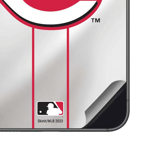 MLB Cincinnati Reds Home Jersey Galaxy S23 FE Skin