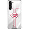 MLB Cincinnati Reds Home Jersey Galaxy S23 Plus Clear Case