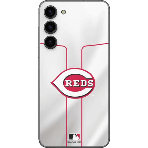 MLB Cincinnati Reds Home Jersey Galaxy S23 Plus Skin