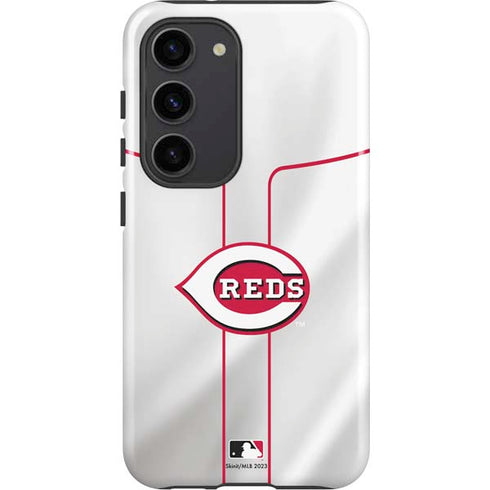 MLB Cincinnati Reds Home Jersey Galaxy S23 Pro Case