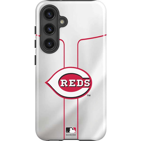 MLB Cincinnati Reds Home Jersey Galaxy S24 Plus Impact Case