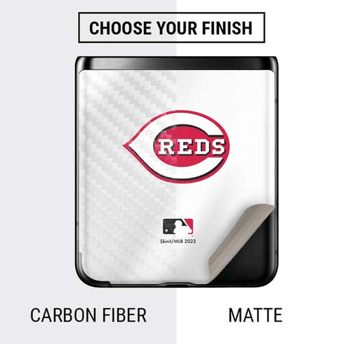 MLB Cincinnati Reds Home Jersey Galaxy Z Flip Skin