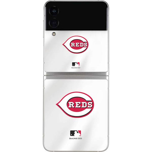 MLB Cincinnati Reds Home Jersey Galaxy Z Flip3 5G Skin