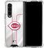 MLB Cincinnati Reds Home Jersey Galaxy Z Fold4 5G Clear Case