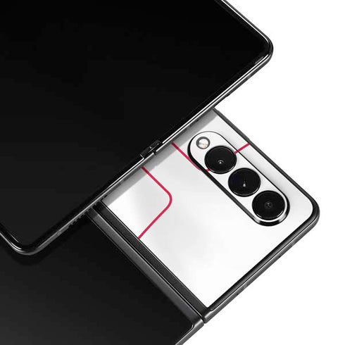 MLB Cincinnati Reds Home Jersey Galaxy Z Fold4 5G Skin