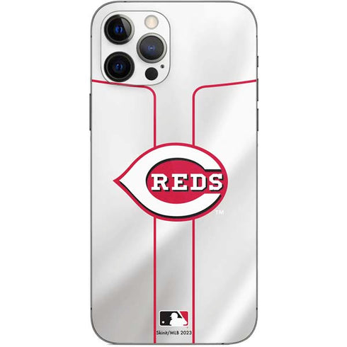 MLB Cincinnati Reds Home Jersey iPhone 12 Pro Skin
