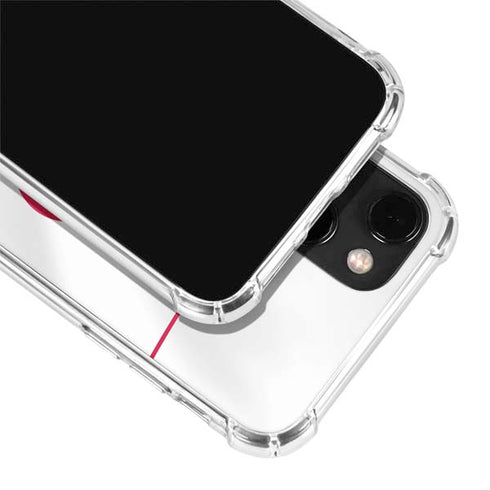 MLB Cincinnati Reds Home Jersey iPhone 15 Plus Clear Case