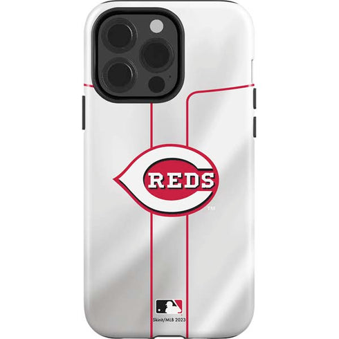 MLB Cincinnati Reds Home Jersey iPhone 15 Pro Impact Case