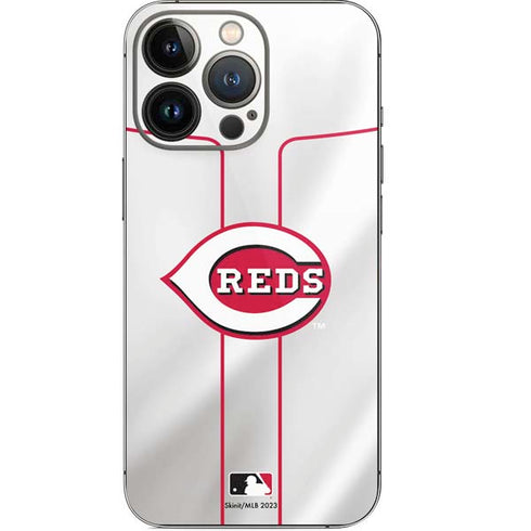 MLB Cincinnati Reds Home Jersey iPhone 14 Pro Skin